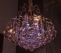European-style,indoor,glass,crystal chandelier lamp