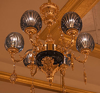 European-style,indoor,glass,crystal chandelier lamp