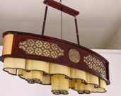 Plumes Lighting,Modern Chinese style lamp, classical hall, chandelier