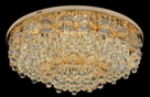 Moerge.Tiefei Lighting, luxury LED gold crystal lamp ceiling lamp lobby modern minimalist living room lights crystal ceiling lamp