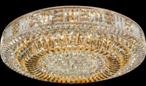 Moerge.Tiefei Lighting，traditional luxury gold crystal ceiling lamps round dining room bedroom villa entrance
