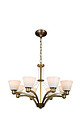 the year, lighting 2001 series, W820*H580mm new American style chandelier, all copper