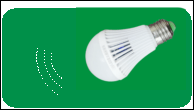 LED intelligent microwave radar sensor bulb