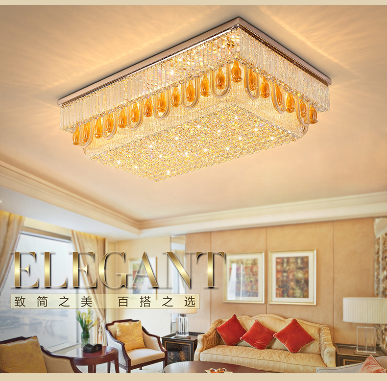 TF/Tianfeng European-style luxury crystal ceiling lamp