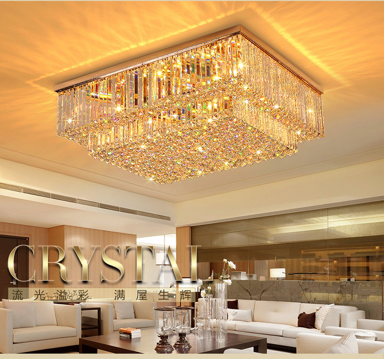 TF/Tianfeng European-style luxury crystal ceiling lamp