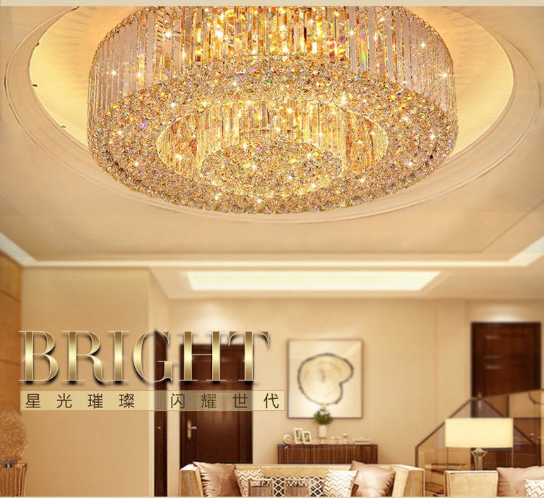 TF/Tianfeng European-style luxury crystal ceiling lamp