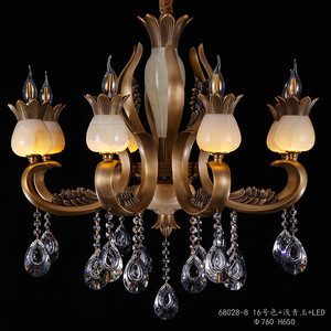 Yimeijia modern interior glass steel 68028-10 Chandelier