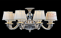 Xinshicheng Lighting,Modern simple living room, crystal chandelier, American style villa, duplex Iron Chandelier restaurant, bedroom European style lamp