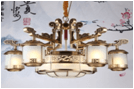 Dongyun Daguan,P9002-6+4 brass interior Chandelier