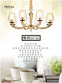 Meroni,modern interior elegance series - cool MD88158-8 Chandelier