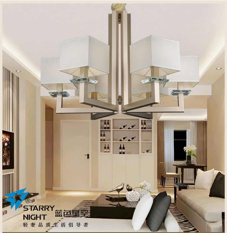 Starry Night modern interior, KD5056/6, simplified Chinese Chandelier