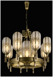 European-style,classical,brass lamp