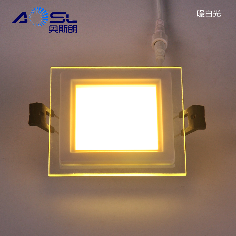 panel light,Simple,white,Dark outfit,3w