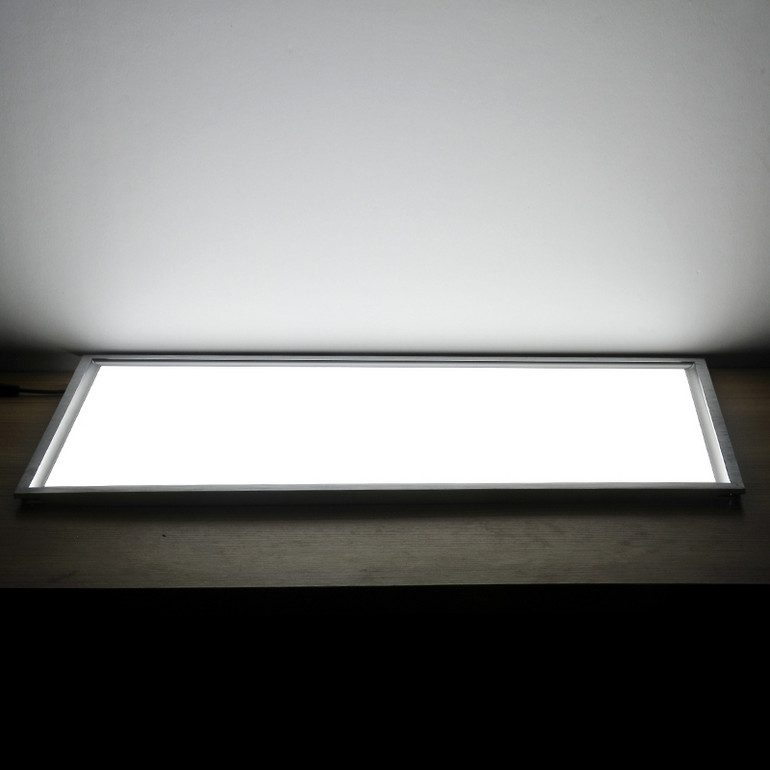 panel light,Simple,white,Dark outfit,9W