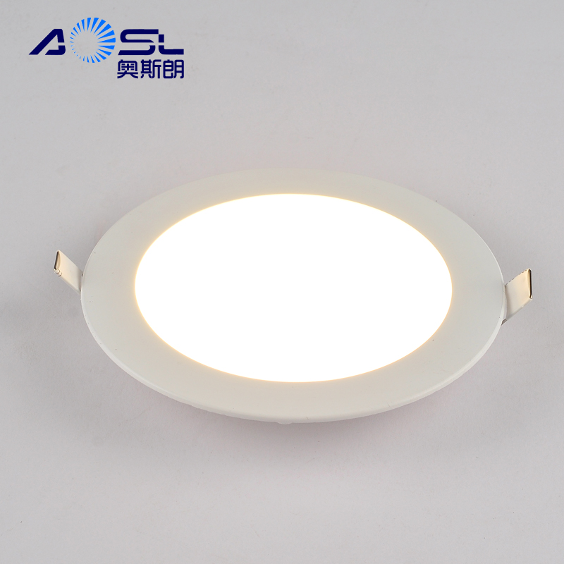 panel light,Simple,white,Dark outfit,6W
