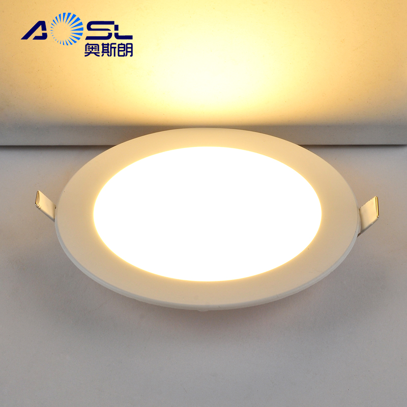 panel light,Simple,white,Dark outfit,6W