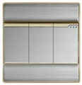 switch,simple,INDOOR,Wall,gray,Stainless steel