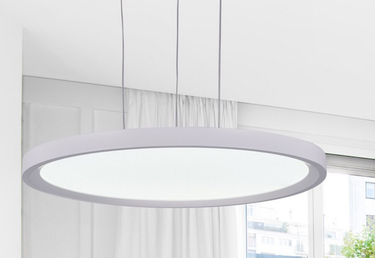 Office Circular Panel Chandelier