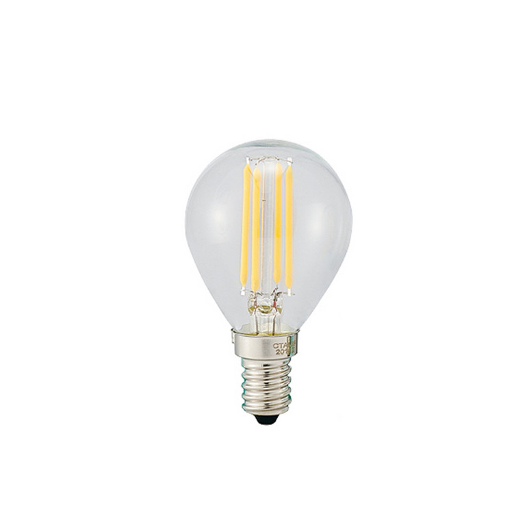 LED Bulb,simple,indoor,transparent,yellow,small size
