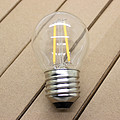 LED Bulb,simple,indoor,transparent,yellow,small size