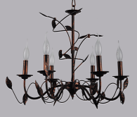 Chandelier, new-style,Coffee,copper,candle,INDOOR