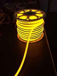 LED Strip Light,Yellow light,circular,outdoors