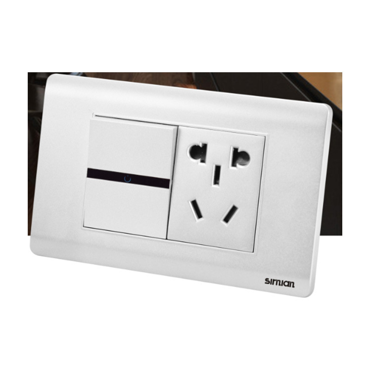 White,Switch,Socket,Household