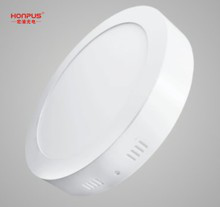 LED,Die-casting,Panel Light,Circular,White,Simple,Thick