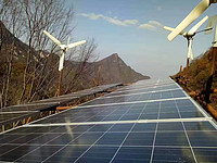 solar and wind power hybrid system