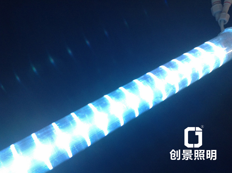 Guardrail Tube, Outdoor Lighting, LED, Rolling Subtitles