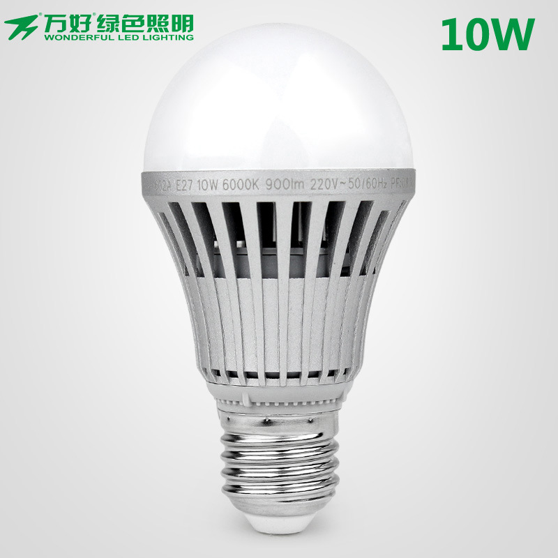 LED Bulb, High-Power, 10W, Sliver