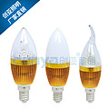 LED Bulb, 3W, Aluminum