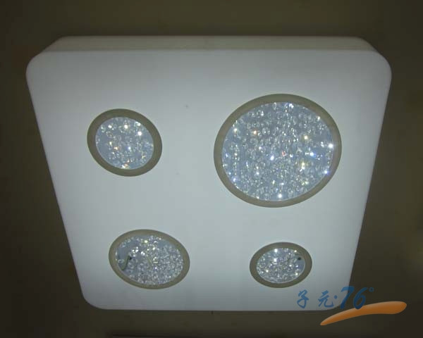 Ceiling lamp,Household Lighting,simple,flashing silver