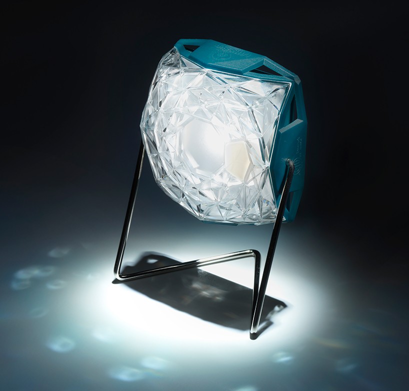 Solar-Powered Little Sun Diamond Lamp