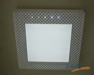 Ceiling lamp,Household Lighting,living room,square,iron