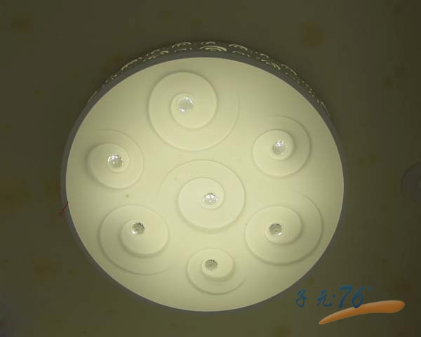 Ceiling lamp,Household Lighting,simple,circular,pmma,seven screw