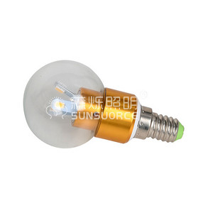 LED Bulb,LED Lighting & Technology,3W,Aluminum,Glass,Sitting room,Clothing store