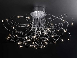 Chandelier,Decorative Lighting,Line-Style,Glass