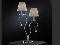 Actistic Table Lamp,Decorative Lighting,Bedroom,Fabri