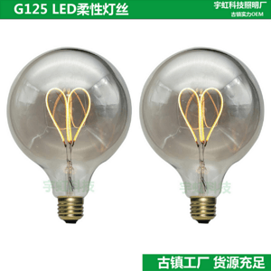 LED Filament Light,LED Lighting & Technology,Spiral Lamp,2W