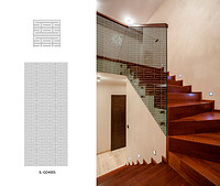 Household Decoration,Others,Stairs Glass,Gray Texture,Modern