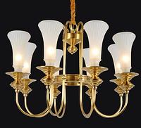 Chandelier,American,Electroplate,Technology