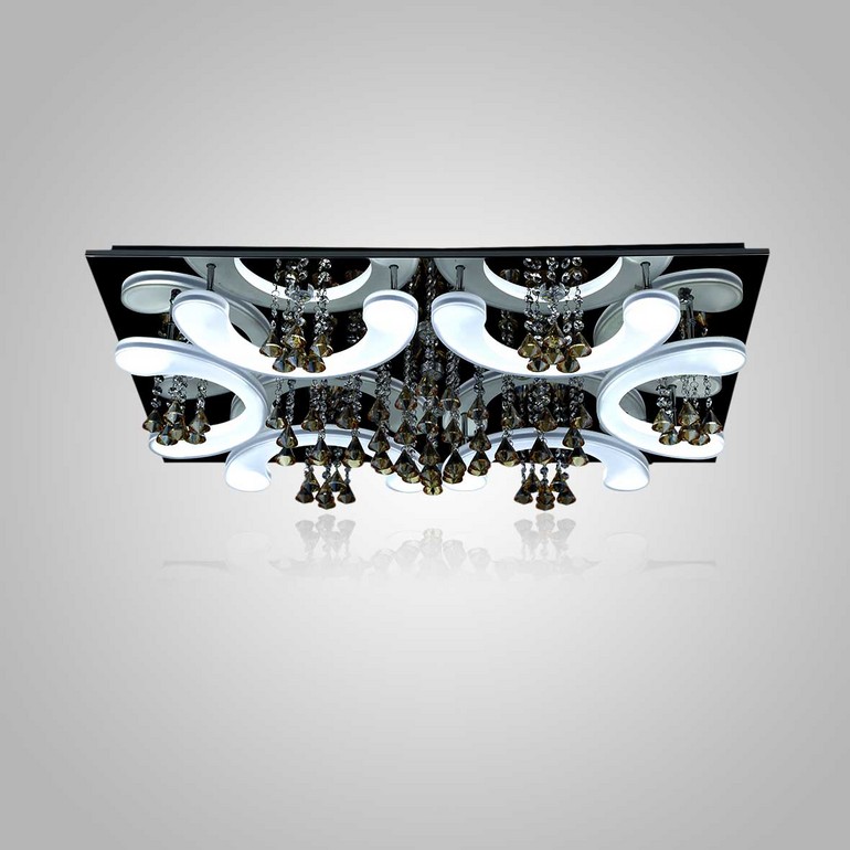 Ceiling Lamp,Household Lighting,Living Room,Crystal,Simple,61W,100W,114W