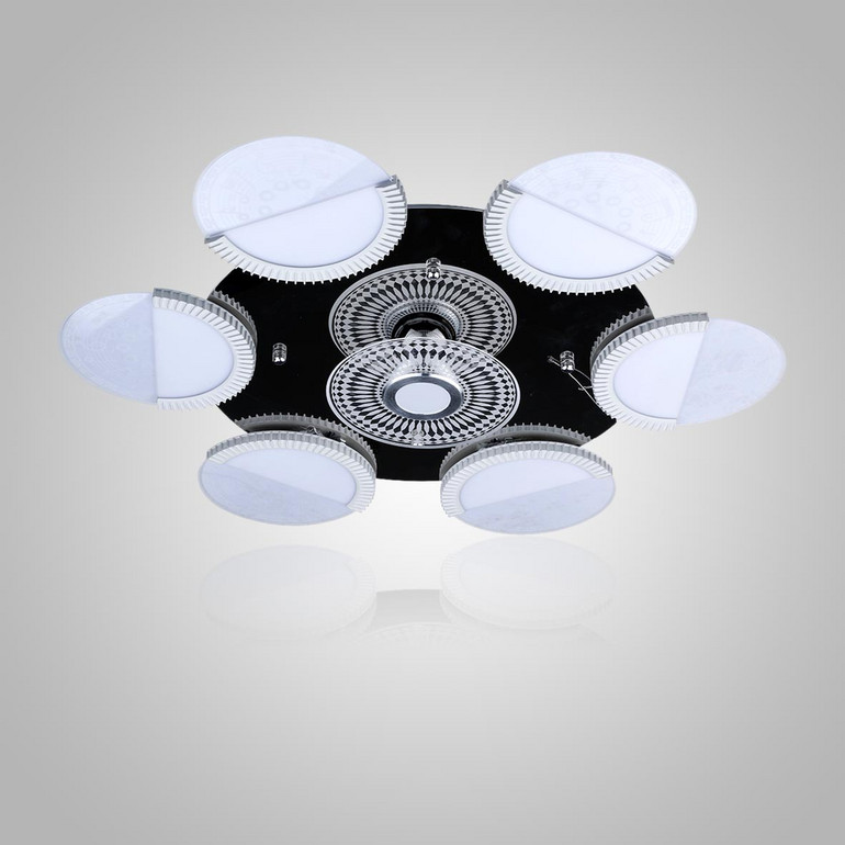 Ceiling Lamp,Household Lighting,Living Room,Crystal,Stainless Steel,Simple,33W,38W