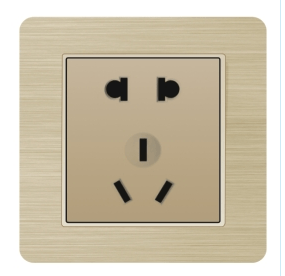 Socket,Electrical & Electronic Product,Champagne Gold