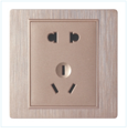 Socket,Electrical & Electronic Product,Five Holes,Wire Drawing,Plastic