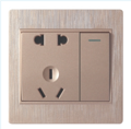 Socket,Electrical & Electronic Product,Five Holes,Single Control,Wire Drawing,Plastic