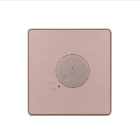 Switch,Electrical & Electronic Product,Dimmer Switch,Wire Drawing,Rose Gold