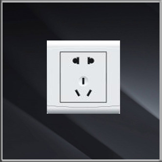 Simple,White Panel,Socket