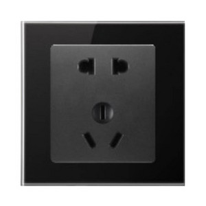 Socket,Electrical & Electronic Product,Five Holes,Black,Simple